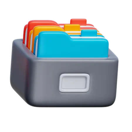 File Organization  3D Icon