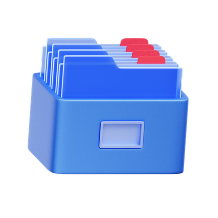 File Organization  3D Icon