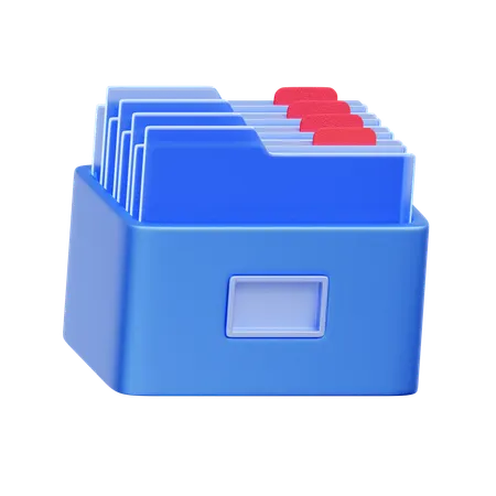 File Organization  3D Icon