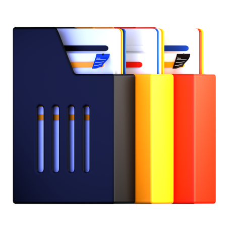 File Organizer  3D Icon