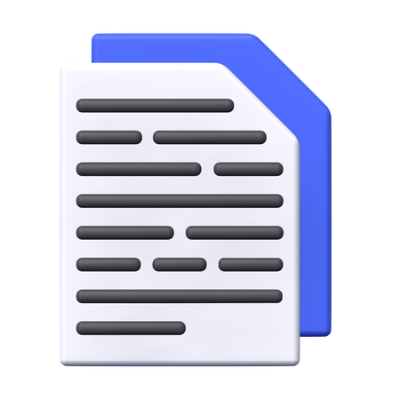 File Paste  3D Icon