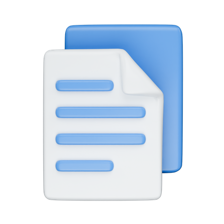 File Paste  3D Icon