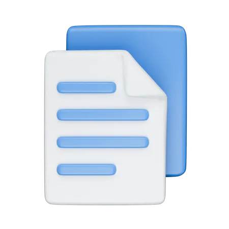 File Paste  3D Icon