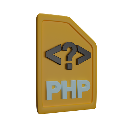 File Php  3D Icon