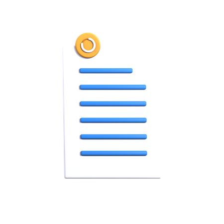File Progress  3D Icon