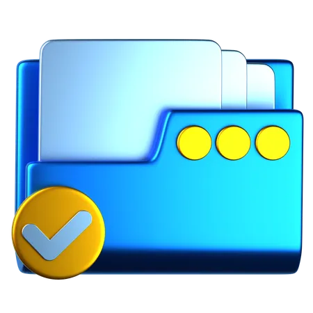 File Protection  3D Icon