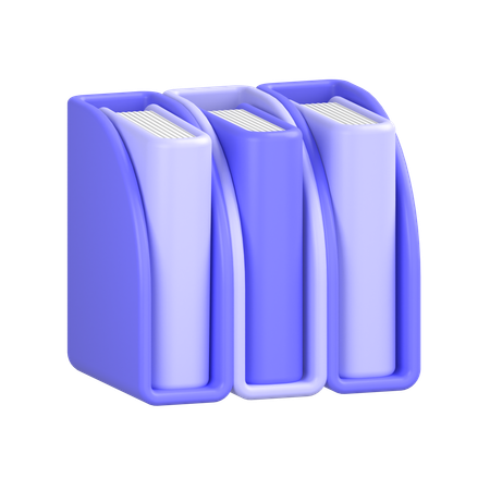 Rack di file  3D Icon