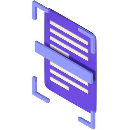 File Scanner  3D Icon