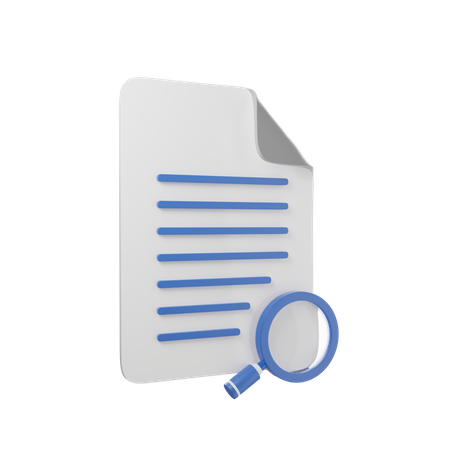 File Search  3D Icon