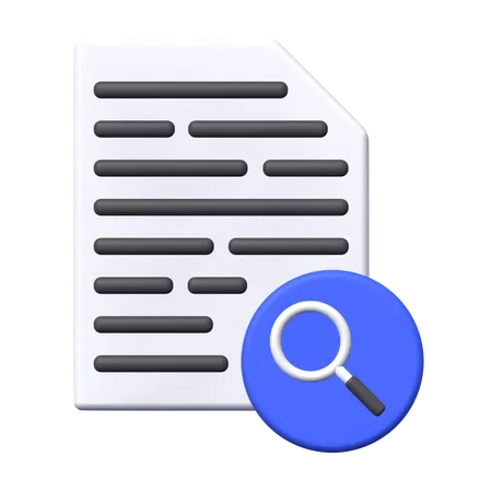 File Search  3D Icon