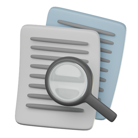 File Search  3D Icon