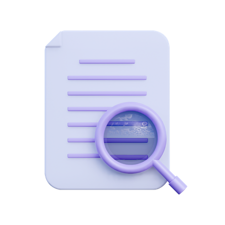 File Search  3D Icon