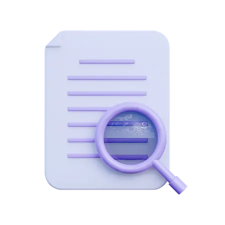 File Search  3D Icon