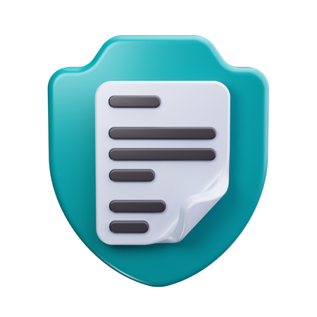 File Security  3D Icon