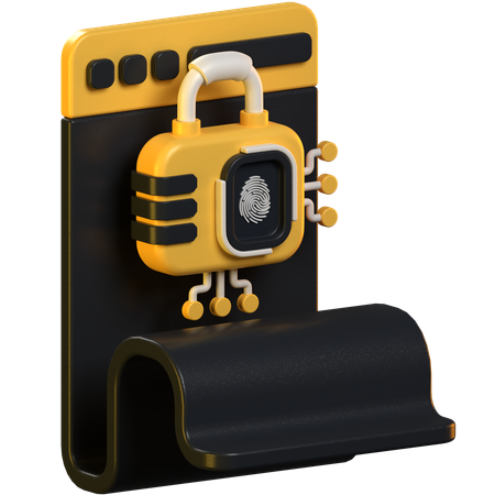 File Security  3D Icon