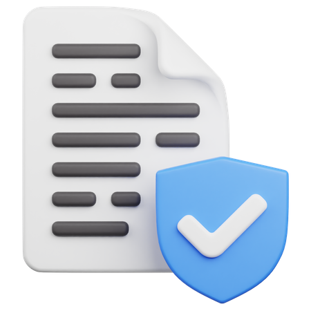 File Security  3D Icon