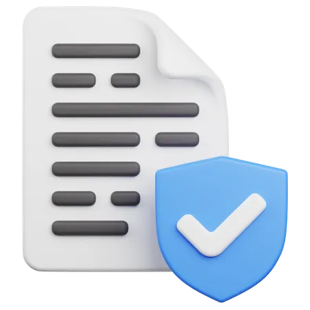 File Security  3D Icon