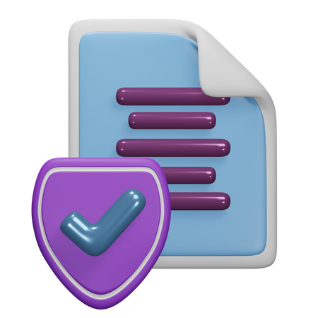 File Security  3D Icon