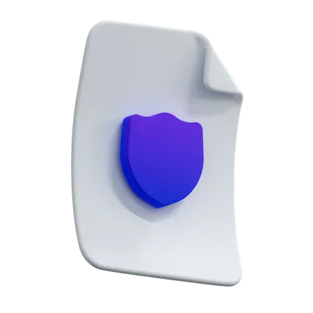 File Security  3D Icon