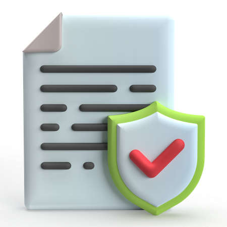 File Security  3D Icon