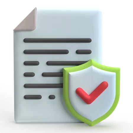 File Security  3D Icon