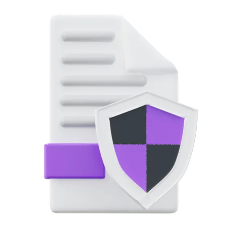 File Security  3D Icon