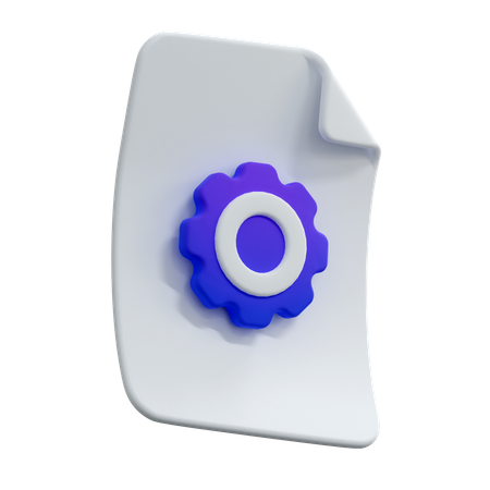 파일 설정  3D Icon