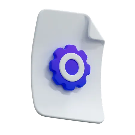 파일 설정  3D Icon