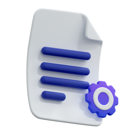 파일 설정  3D Icon