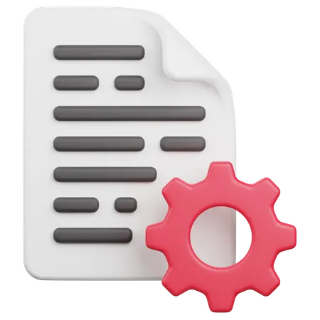 File Setting  3D Icon