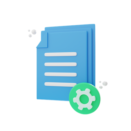 File Setting  3D Icon