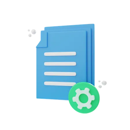 File Setting  3D Icon