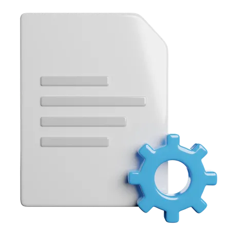 File Setting  3D Icon