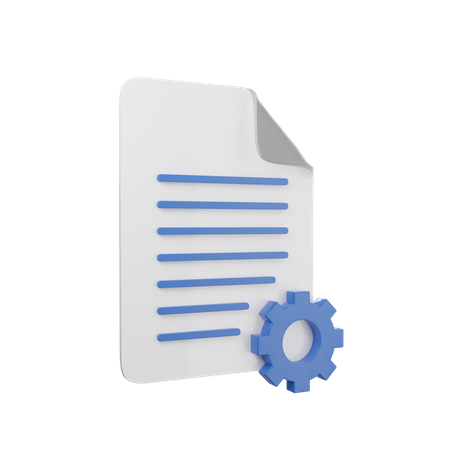 File Setting  3D Icon