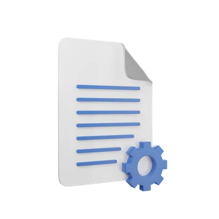 File Setting  3D Icon