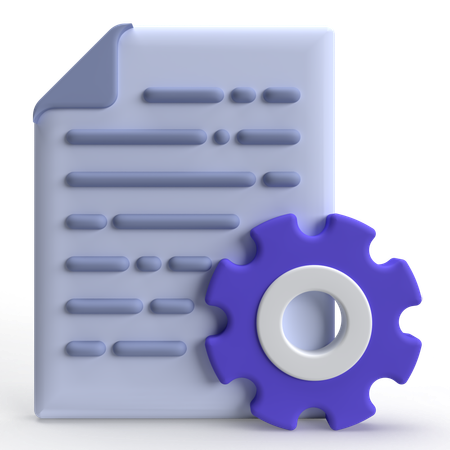 File Setting  3D Icon