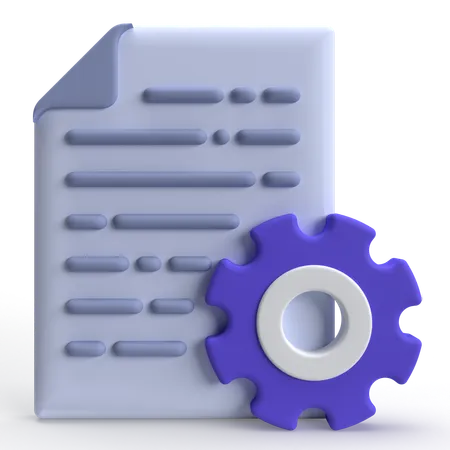 File Setting  3D Icon