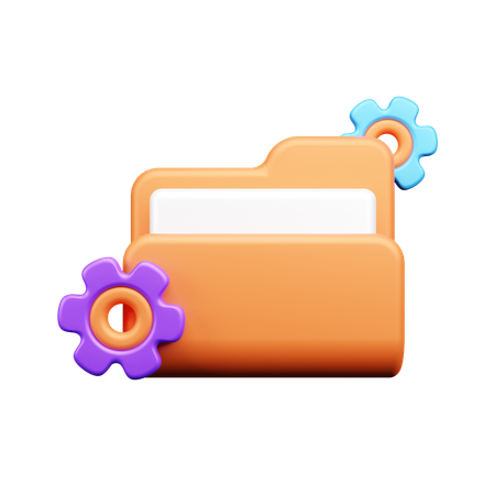 File settings  3D Icon