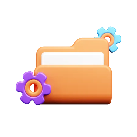 File settings  3D Icon