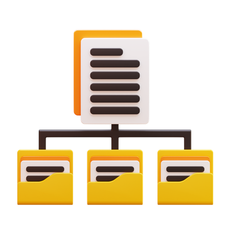 File Share  3D Icon