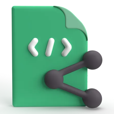 File Share  3D Icon