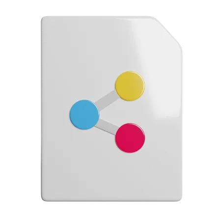 File Share  3D Icon