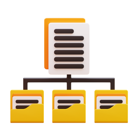 File Share  3D Icon