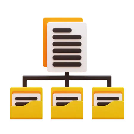 File Share  3D Icon