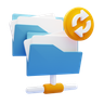 3d file-sharing emoji
