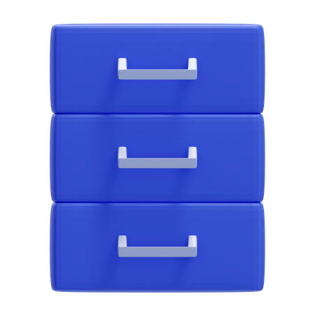 File Shelf 3D Icon