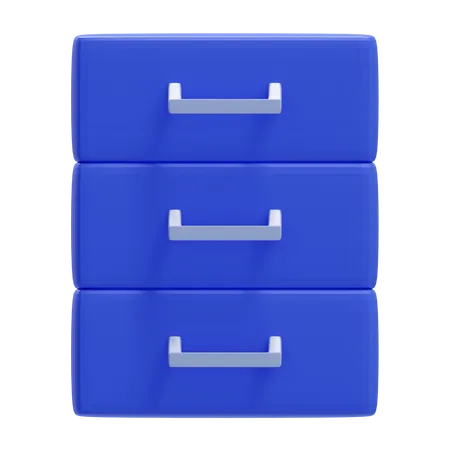 File Shelf 3D Icon