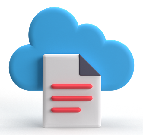 File Storage  3D Icon