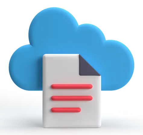 File Storage  3D Icon