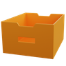 document storage 3d illustration